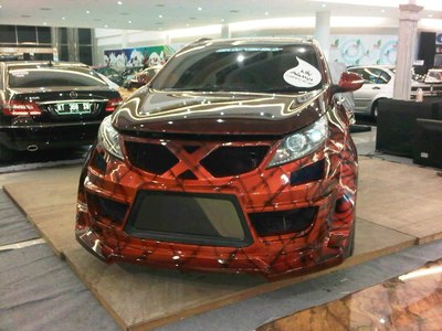 【霸气的智跑爆改】大包 20寸轮毂! - 最牛就这台了