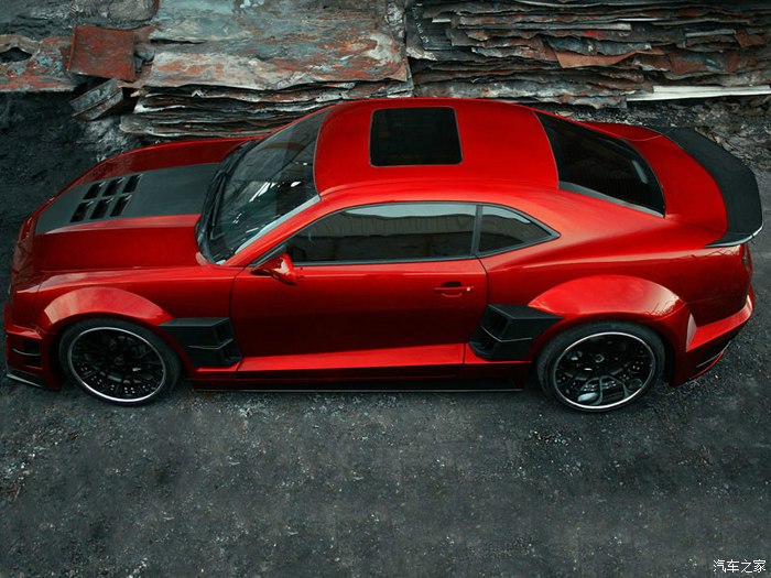 科迈罗改装,红色更炫目