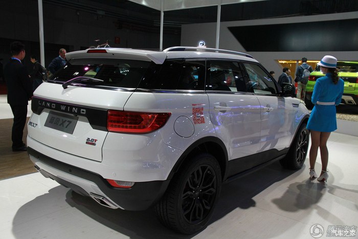 2015上海车展x7实拍,有漂亮妹纸,手机党慎入_陆风x7论坛_汽车之家论坛