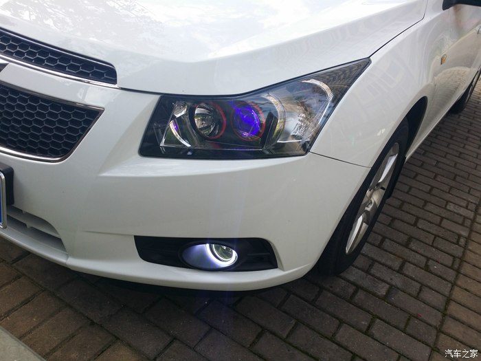 【图】雾灯 cob 天使眼作业!_科鲁兹论坛_汽车之家论坛