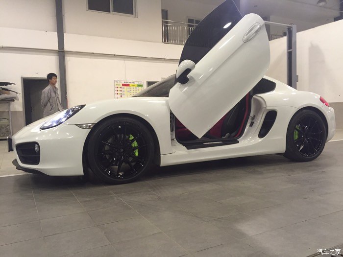 保时捷981凯门改装剪刀门