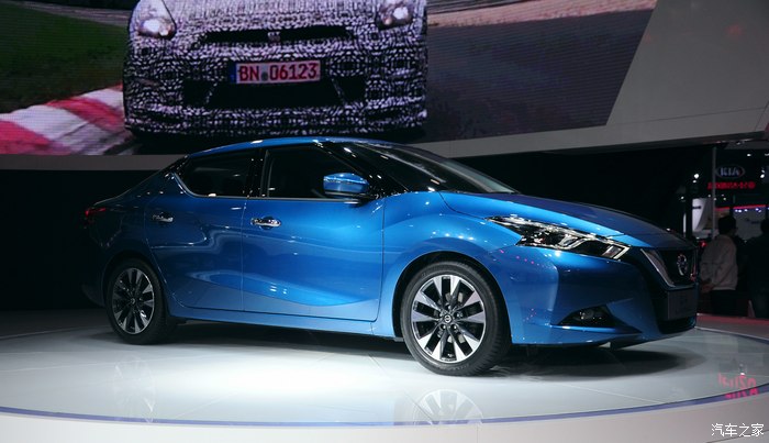上海车展欣赏尼桑新蓝鸟lannia