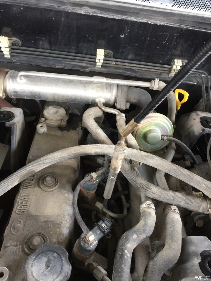 刚刚自己换了预热塞