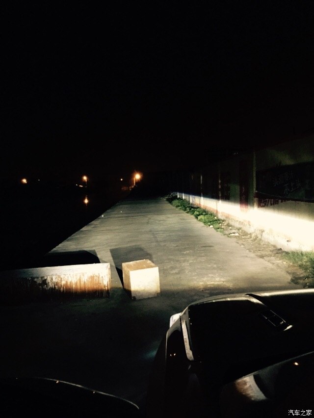 温州cs75车友会001挑灯夜干cs75一体化氙气大灯