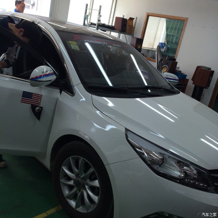 众泰z500杭州改装音响和四门隔音