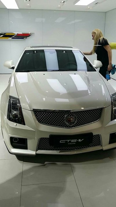 cts-v coupe提车作业--全国第九台