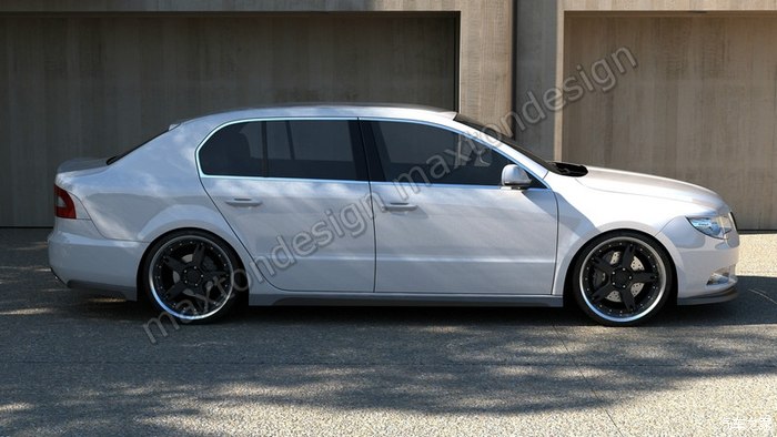 昊锐速派看到很多仅仅是换个轮毂加个尾翼很少看到有加包围的