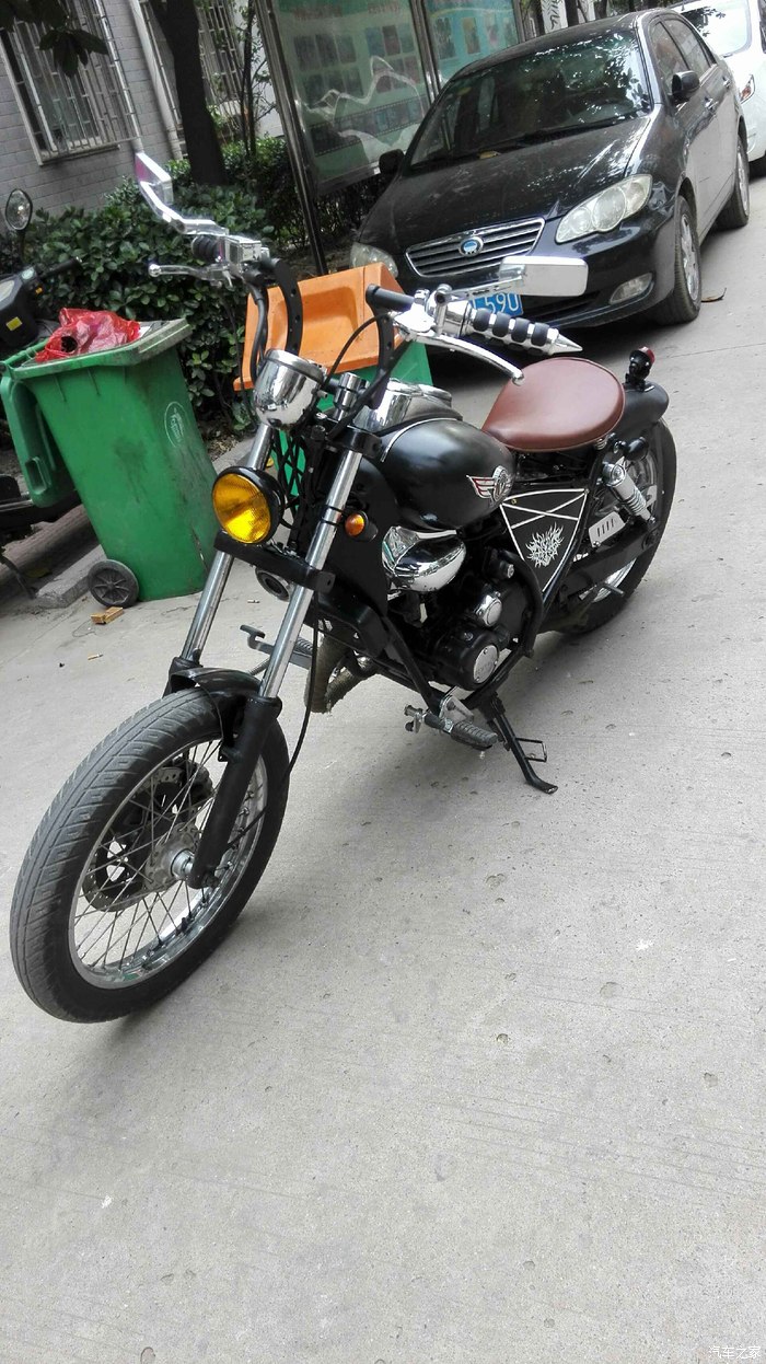 【图】珠峰王改完_摩托车论坛_汽车之家论坛