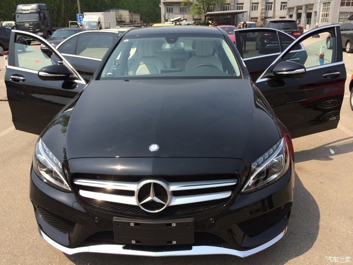 【图】28号提车,未简配,求认证_奔驰c级论坛_汽车之家论坛