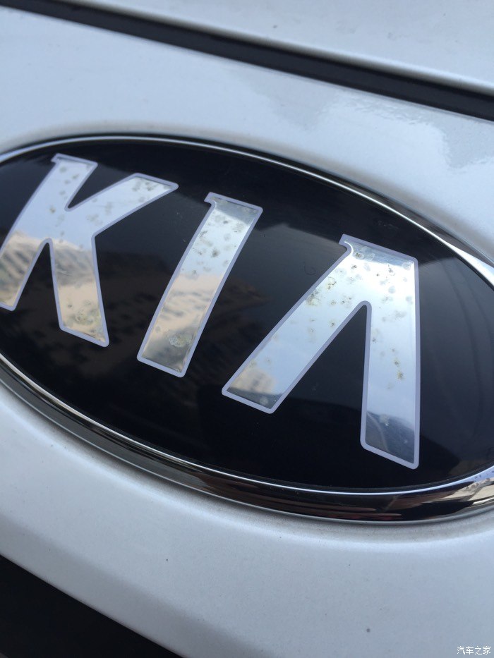 我的起亚k5车头车标怎么变这样了求助