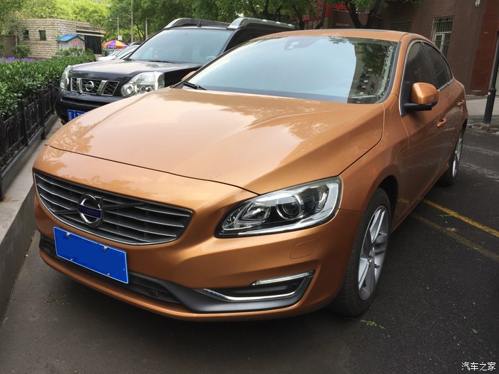 【图】【提车作业】我与你的巧遇——s60l智驭版 亮铂铜_沃尔沃s60