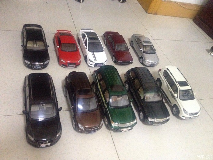 【图】10辆车,10个爱_模型论坛_汽车之家论坛