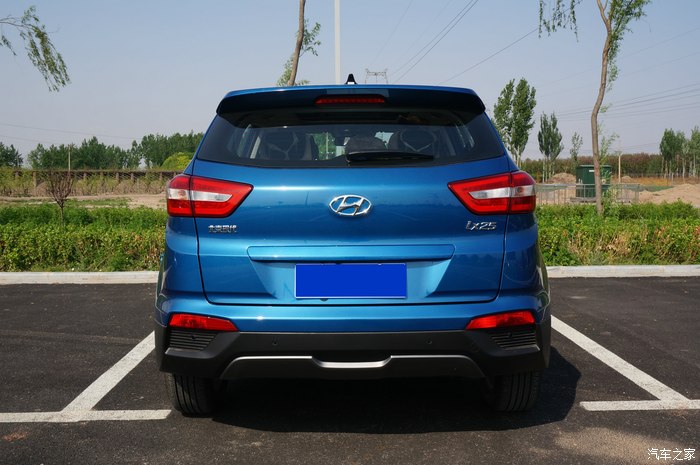 北京现代ix25深海蓝提车记