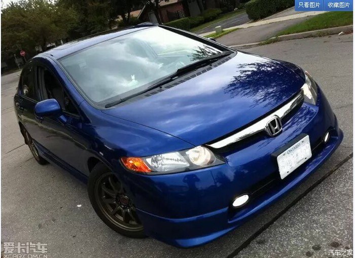 【改色】闷骚蓝~~~~基本改装思域fa1~~~~燃点第二春