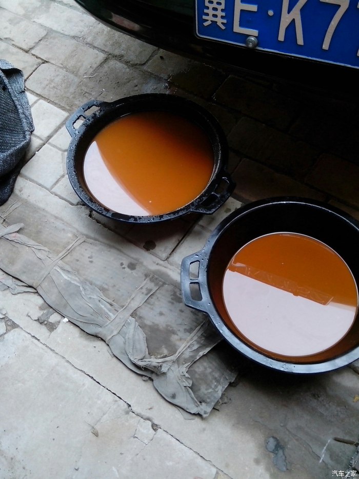 比亚迪f3防冻液变锈水