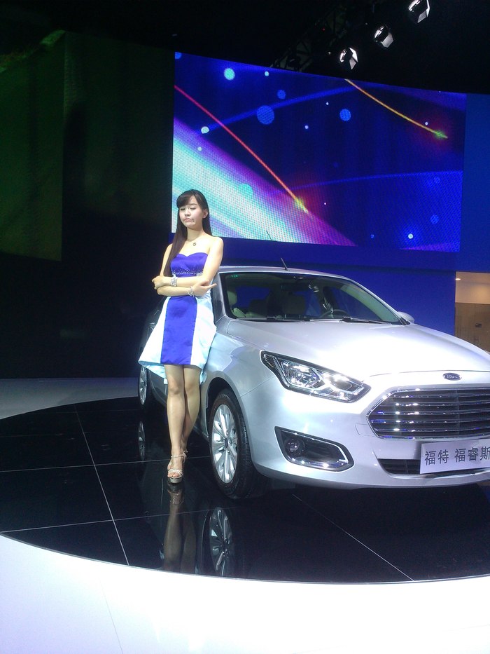 沈阳国际五一车展福特展台很给力