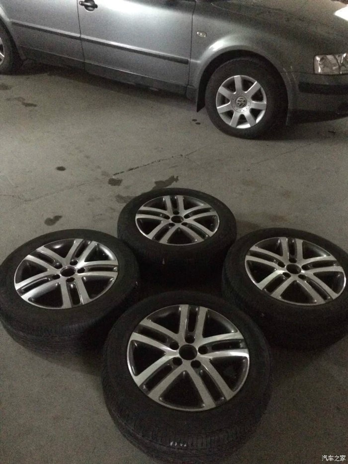 b5帕萨特b5升级轮毂作业