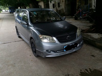 好吧.今天没下雨.照下来.夏利n5改装相.