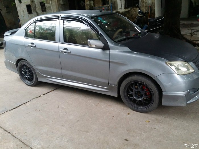 好吧今天没下雨照下来夏利n5改装相