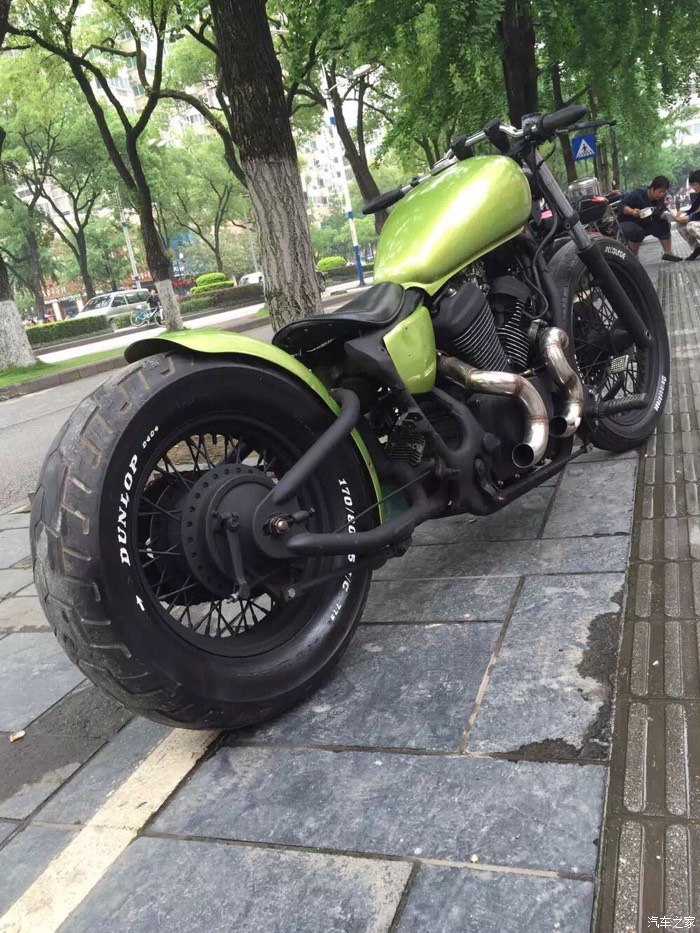 【图】铁马400复古改装_本田摩托车论坛_汽车之家论坛