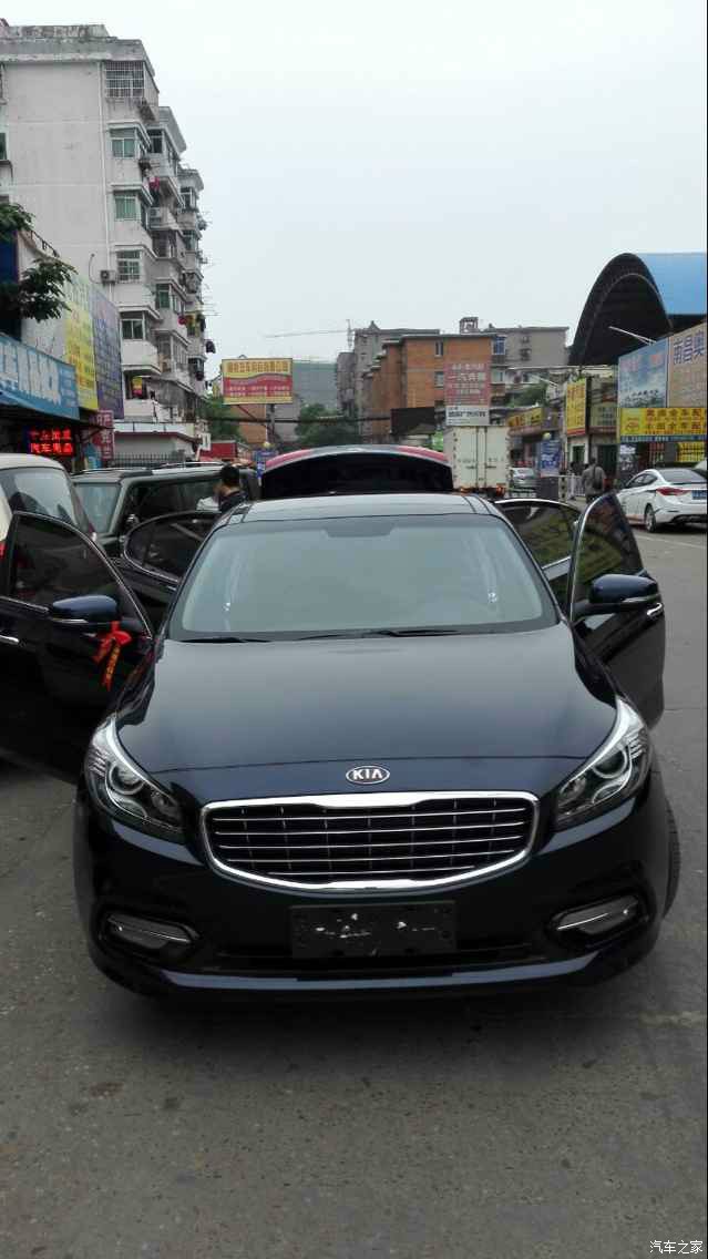 小众颜色绅士蓝起亚k418l自动dlx购车