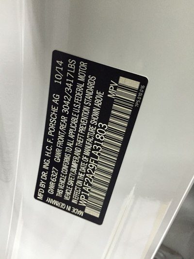 求助,现在正在验车,美规卡宴柴油3.0的