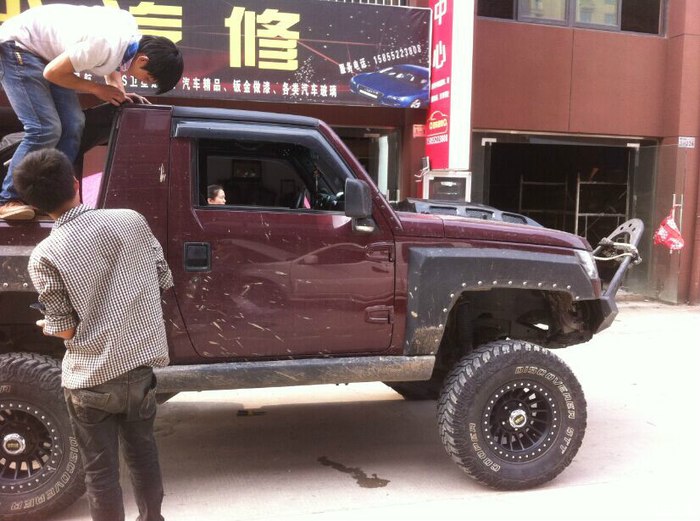 【图】软顶,夏天的步伐_北京bj40论坛_汽车之家论坛