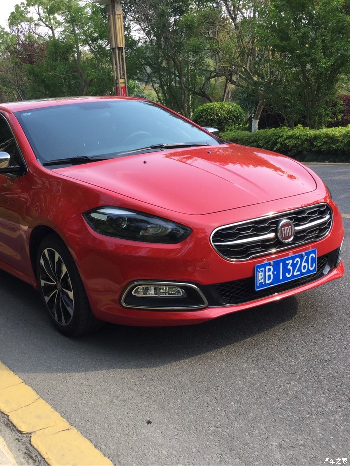 15款跃享版樱桃红提车记(人生第一辆车)