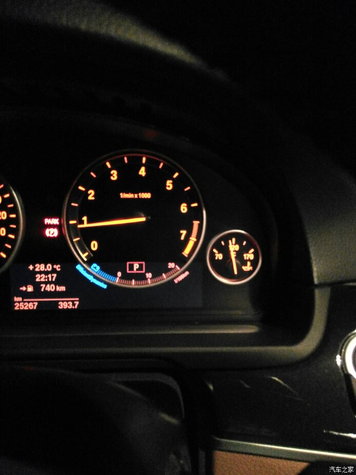 最近才发现机油表温度都在将近120左右,正常吗,520,半年左右.