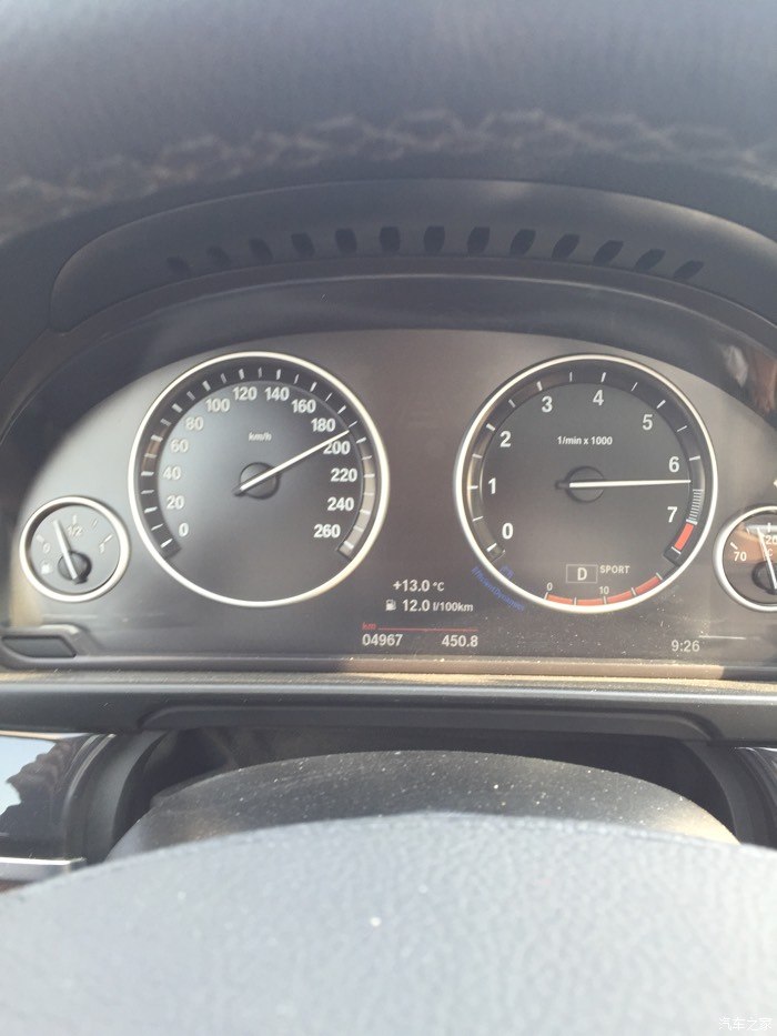 有没有5系飙到200km /h的仪表盘图片?高清的给我几张谢谢