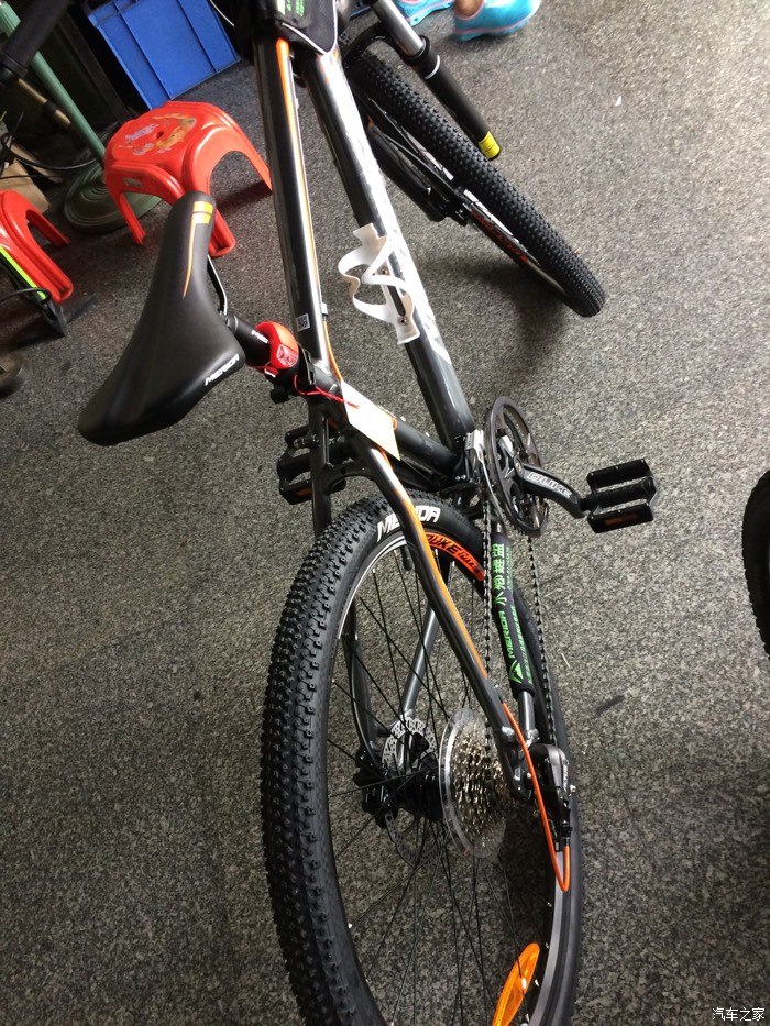 为了健康美利达16款公爵500提车