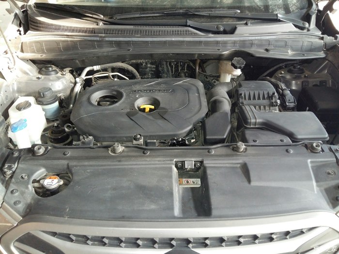 【图】10000公里的发动机机舱_北京现代ix35论坛_汽车之家论坛