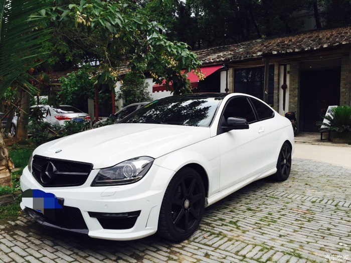 17 奔驰c级论坛 c coupe 改装作业 个人比较喜欢个性化改装,于