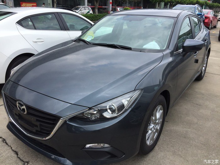 【图】哇咔咔广州格调灰终于提车啦_马自达3 昂克赛拉论坛_汽车
