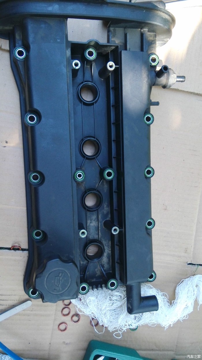 自己动手换气门室盖垫子