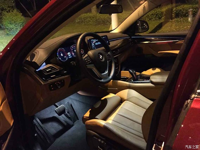 大红色x6 夜间效果超级漂亮多图_宝马x6论坛_汽车之家论坛