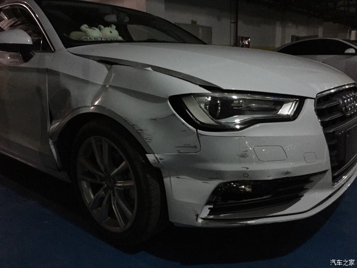 【图】刚满月就被撞废了_奥迪a3论坛_汽车之家论坛