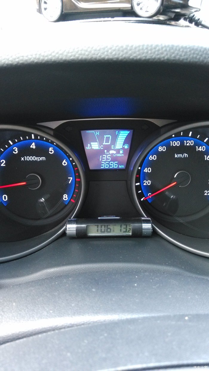 【图】大家油耗都多少啊?_北京现代ix35论坛_汽车之家论坛