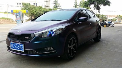 四川自贡起亚k3里面的爆改k3效果图 求认证