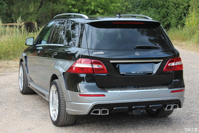 2015款奔驰w166 ml改装carlsson卡尔臣包围轮毂