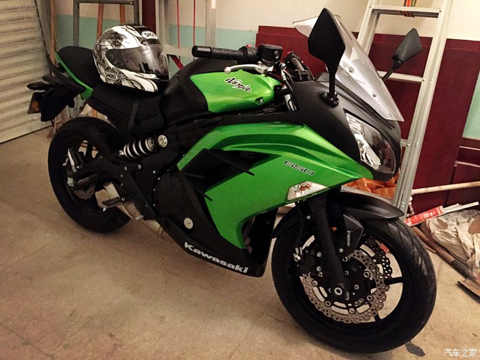 ninja650黑绿川崎er6f已出