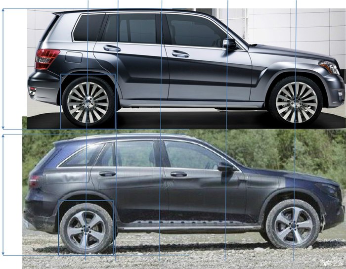 【图】glc和glk的尺寸应该非常接近_奔驰glc论坛_汽车之家论坛