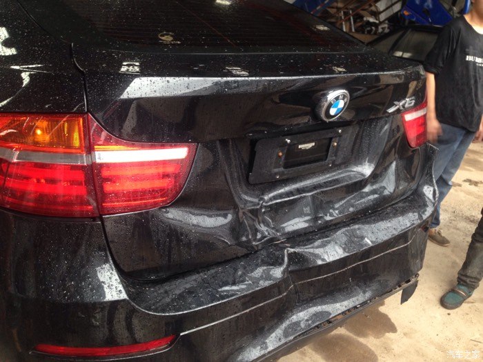 【图】被追尾了.好伤心,谁有二手件_宝马x6论坛_汽车之家论坛