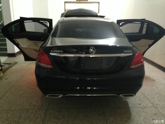 【图】发个黑外立标c200l作业_奔驰c级论坛_汽车之家论坛
