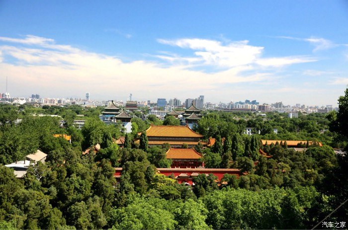 登景山公园万岁山 看北京最美的风景