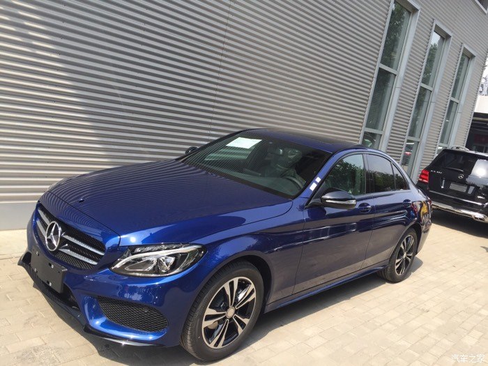 【图】宝石蓝c200标轴已到店_奔驰c级论坛_汽车之家论坛