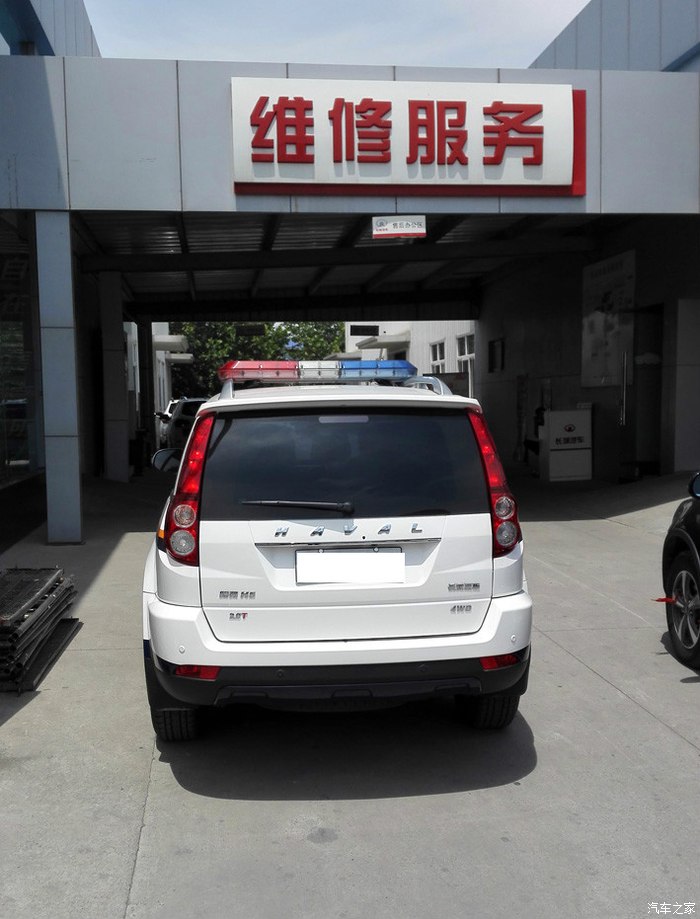 【图】看哈6偶遇帅气哈5警车_哈弗h5论坛_汽车之家论坛