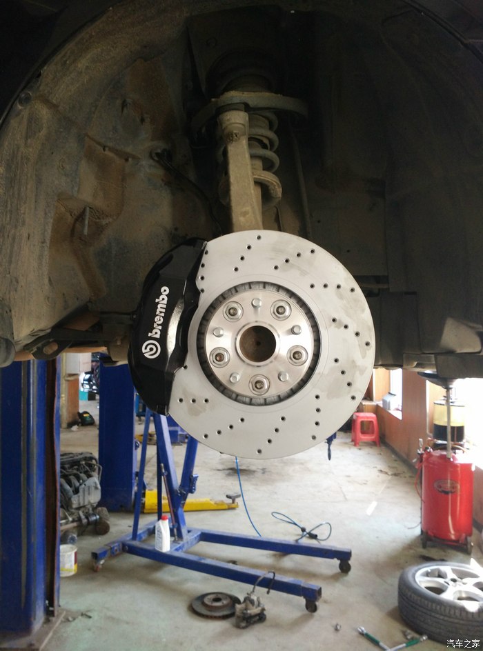 姥姥锐改ls430刹车感想与效果