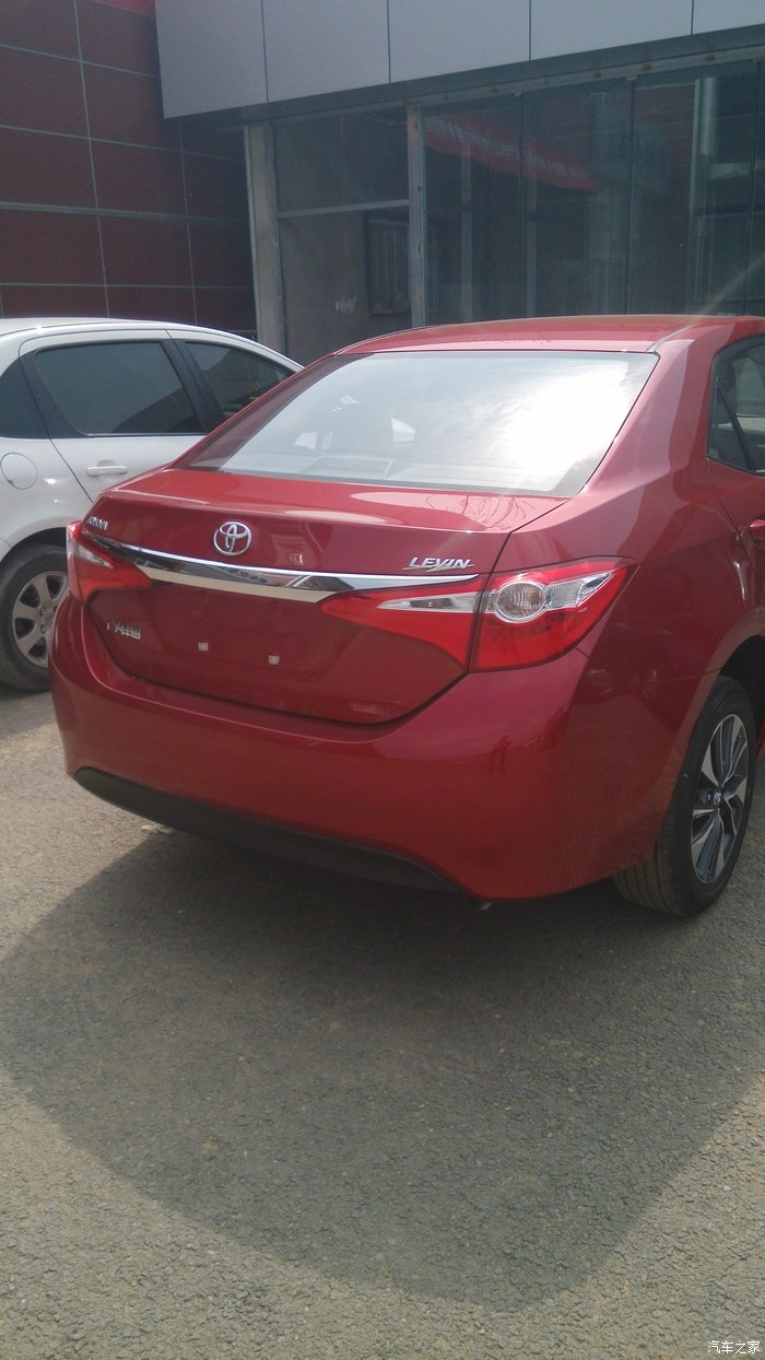 18红色雷凌戏剧提车