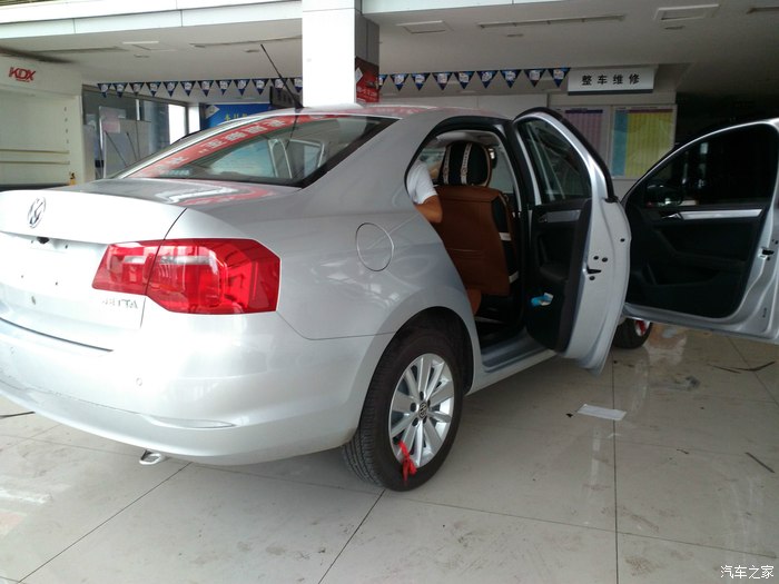 朝着未来冲----银色捷达提车记